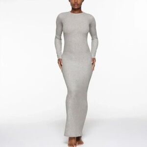 Skims Waffle Knit Dress